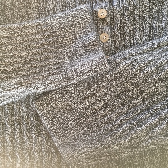 . Karen Scott Grey Sweater Sz L - Picture 6 of 11